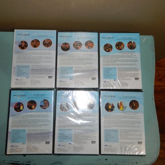 Physique 57 DVD Workout & Jillian Michaels Workout DVD Lot of 9 Sealed - Picture 5 of 5
